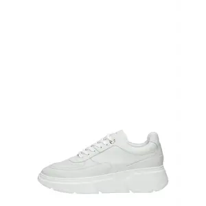 Tommy Hilfiger Chunky Leather Sneaker wit