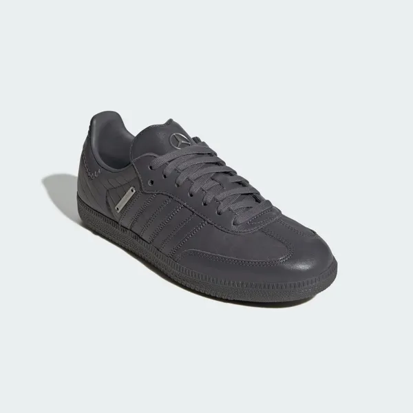 adidas Samba OG Mercedes-Benz Grey Five/Silver Metallic, foto 4 van 4