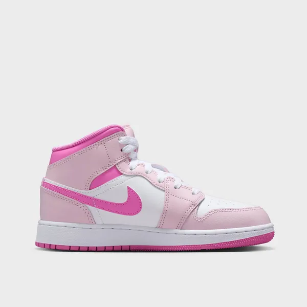 Jordan 1 Mid (GS) Roze, foto 2 van 3
