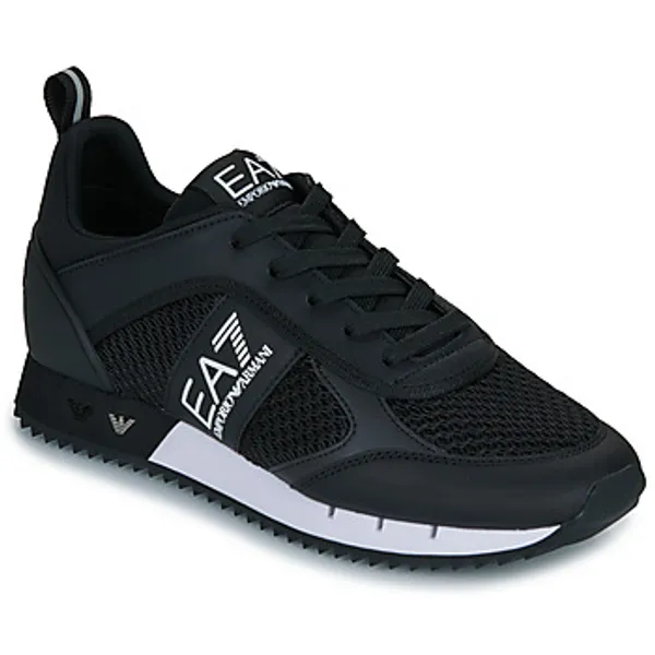 Emporio Armani EA7 Lage Sneakers Zwart, vergelijk prijzen bij 1 winkel