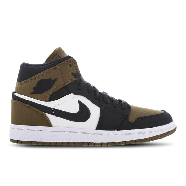 Jordan 1 Mid Groen Leer, vergelijk prijzen bij 1 winkel