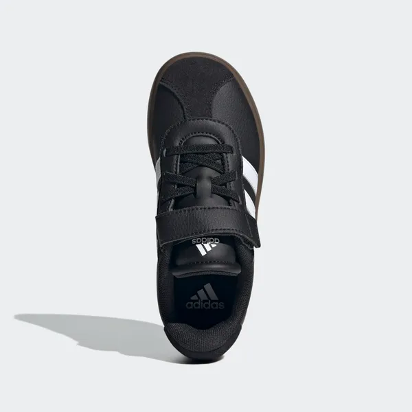 adidas VL Court Skateboardschoenen Core Black Cloud White Kids, foto 3 van 4