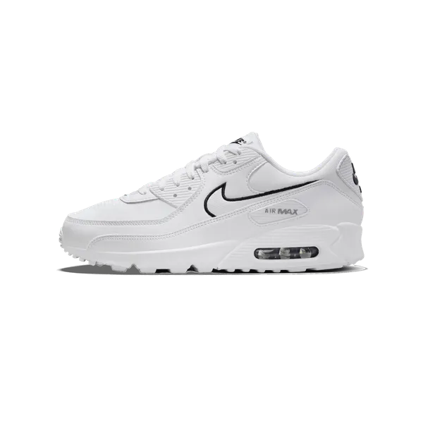 Nike Air Max 90 White Black Outlined Swoosh, vergelijk prijzen bij 1 winkel