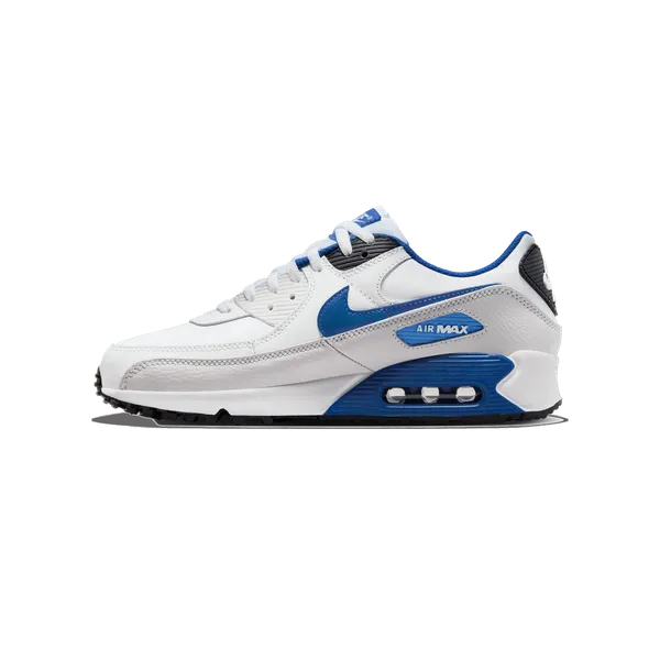 Nike Air Max 90 Leather White Game Royal, vergelijk prijzen bij 1 winkel