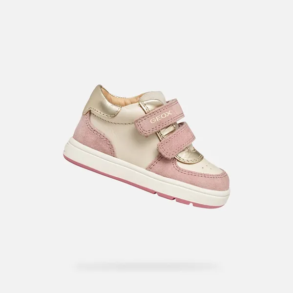 Geox Biglia Licht Ivoor/antiek Roze Kids, vergelijk prijzen bij 1 winkel