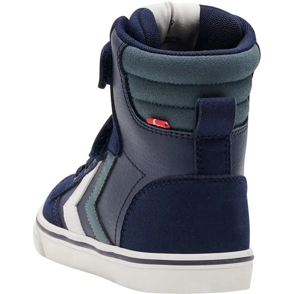 Hummel Hoch Slimmer Stadil High Jr Black Iris Kids, vergelijk prijzen bij 1 winkel
