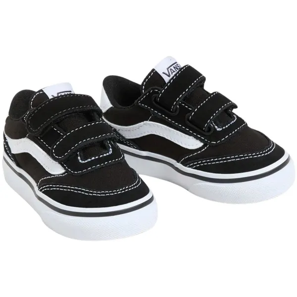 Vans Brooklyn LS V Suede/canvas Black/White Zwart/Wit, vergelijk prijzen bij 1 winkel