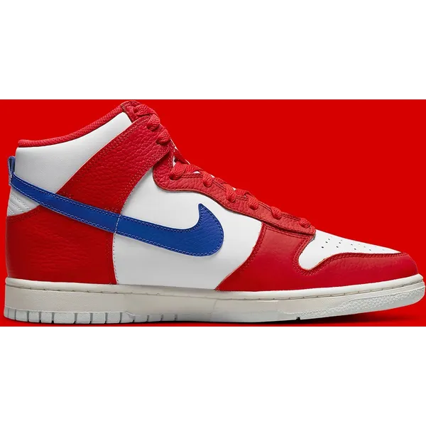 Nike Dunk Retro Blauw/Wit/Rood, vergelijk prijzen bij 1 winkel