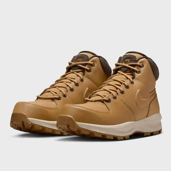 Nike Manoa Leather Geel, foto 3 van 3