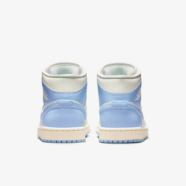 Air Jordan 1 Mid Psychic Blue/Sail/Coconut Milk/Neutral Grey/Blauw Wit, vergelijk prijzen bij 1 winkel