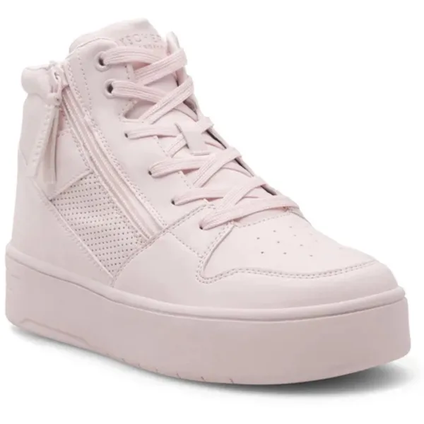 Skechers Court High Volt Roze Kids, vergelijk prijzen bij 1 winkel