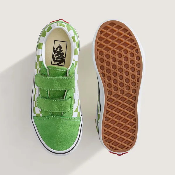 Vans Old Skool V Groen Kids, vergelijk prijzen bij 1 winkel