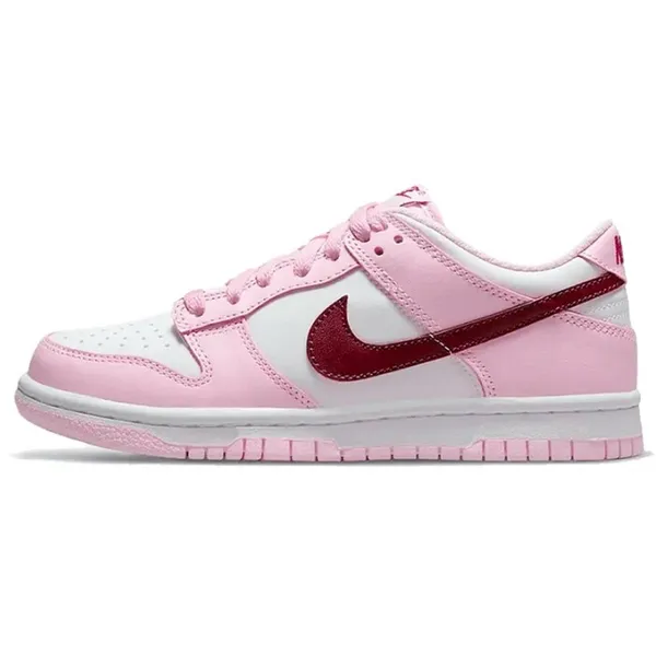 Nike Dunk Low Pink Foam Red White (GS), vergelijk prijzen bij 1 winkel
