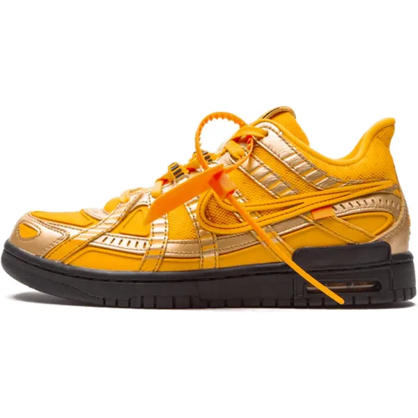 Nike Air Rubber Dunk Off-white University Gold, vergelijk prijzen bij 1 winkel