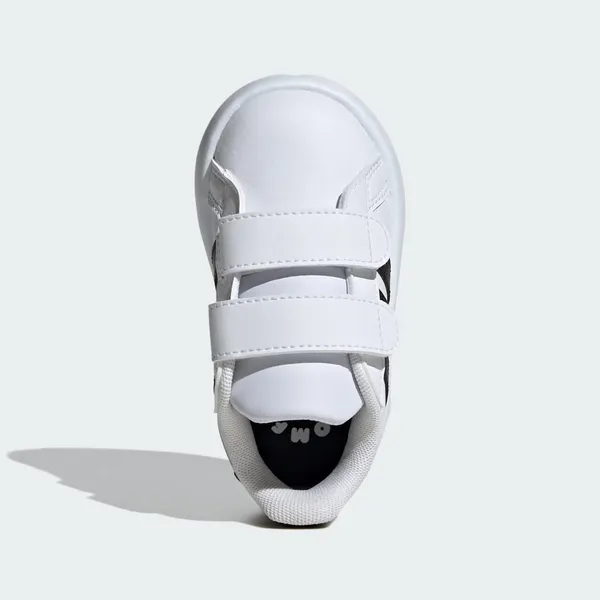 adidas Grand Court Cloud White Core Black Kids, foto 2 van 4
