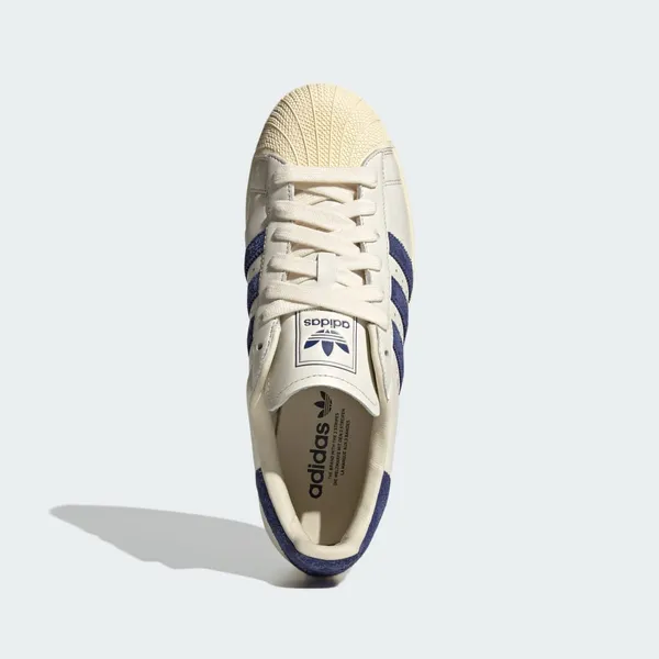 adidas Superstar II Wit/Blauw, foto 2 van 4