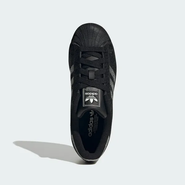 adidas Superstar II Zwart/Zilver/Wit, foto 2 van 4