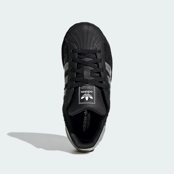 adidas Superstar II Zwart/Zilver/Wit Kids, foto 2 van 4