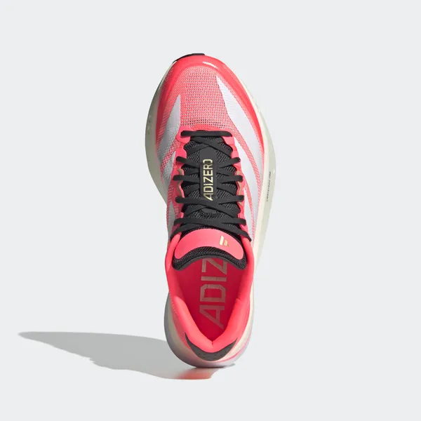 adidas Adizero Boston 13 Solar Turbo/Cloud White/Charcoal, foto 2 van 4