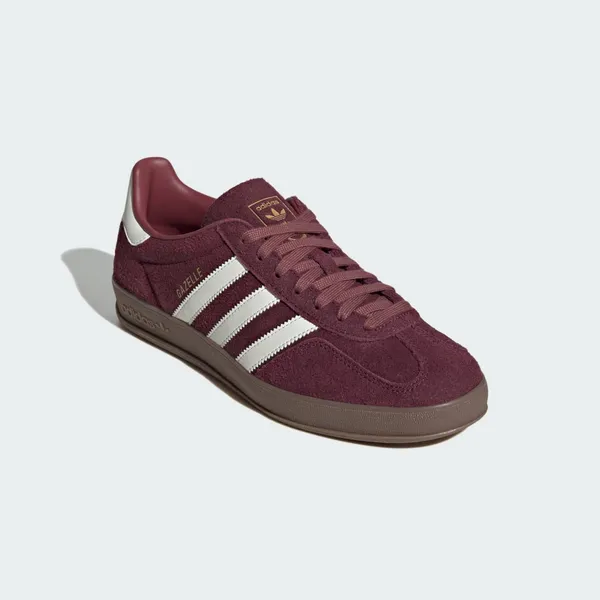 adidas Gazelle Indoor Maroon/Off White/Burgundy, foto 4 van 4
