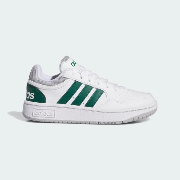 adidas Hoops Wit/Groen/Grijs Kids, vergelijk prijzen bij 1 winkel