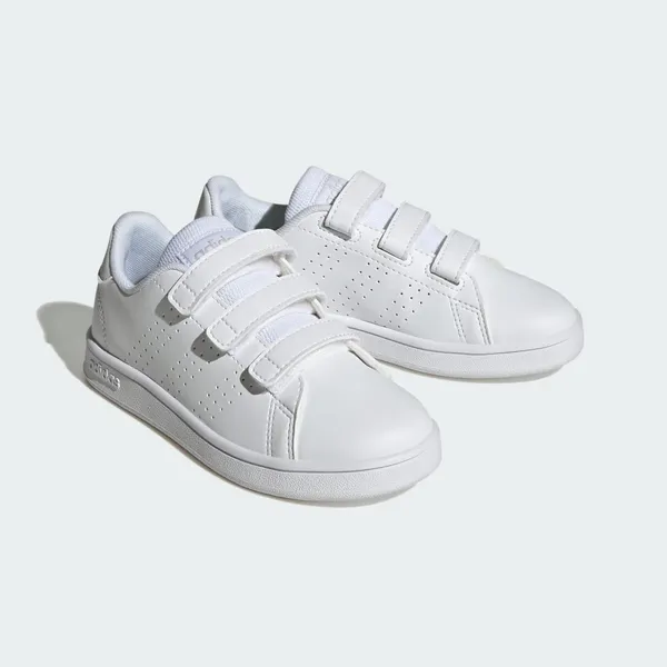 adidas Advantage Court Hook-and-Loop Cloud White/Grey One, foto 4 van 4