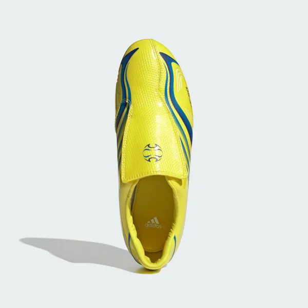 adidas Taekwondo F50 Bright Yellow/Bright Blue/Royal (Geel), foto 2 van 4