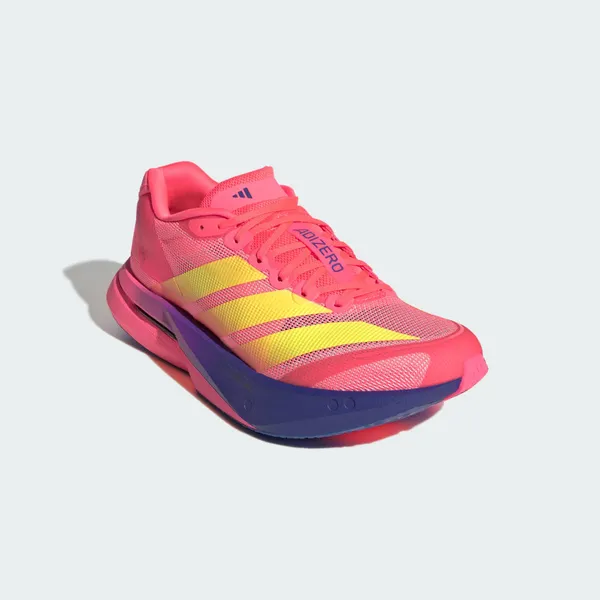 adidas Adizero Boston 13 Solar Turbo/Frozen Lemon/Dual Indigo (Geel), foto 4 van 4