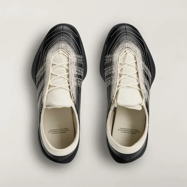 adidas Y-3 Regu Black/Alumina/Off White, foto 3 van 4