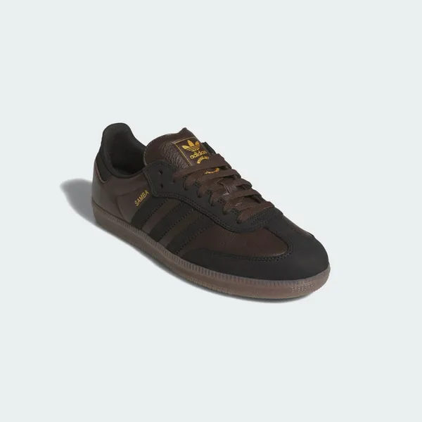 adidas Samba ADV Dark Brown Core Black Gum, foto 4 van 4