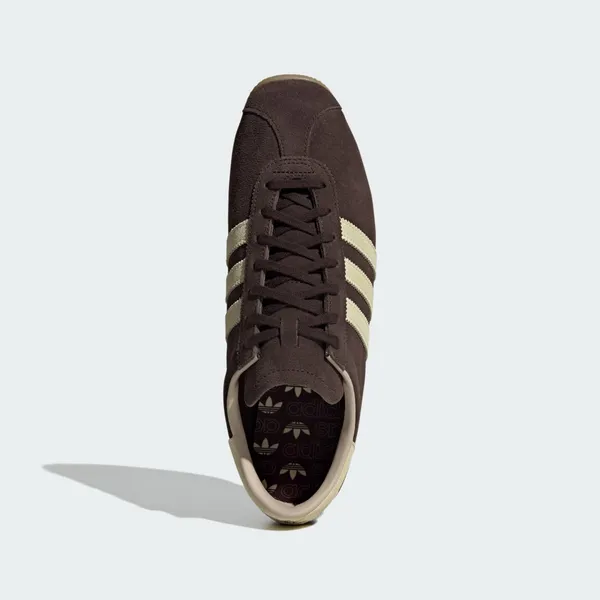 adidas Paris Aurora Coffee/Dual Yellow/Gum, foto 2 van 4