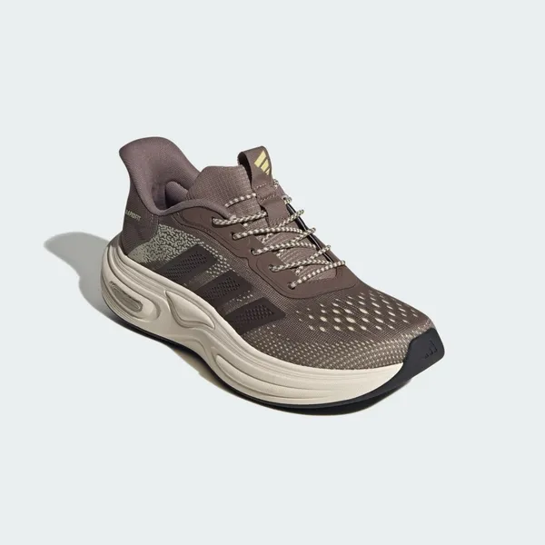 adidas Cloudfoam Cuxxion Rapidfit Trace Brown/Dark Brown/Dual Yellow (Bruin), foto 4 van 4