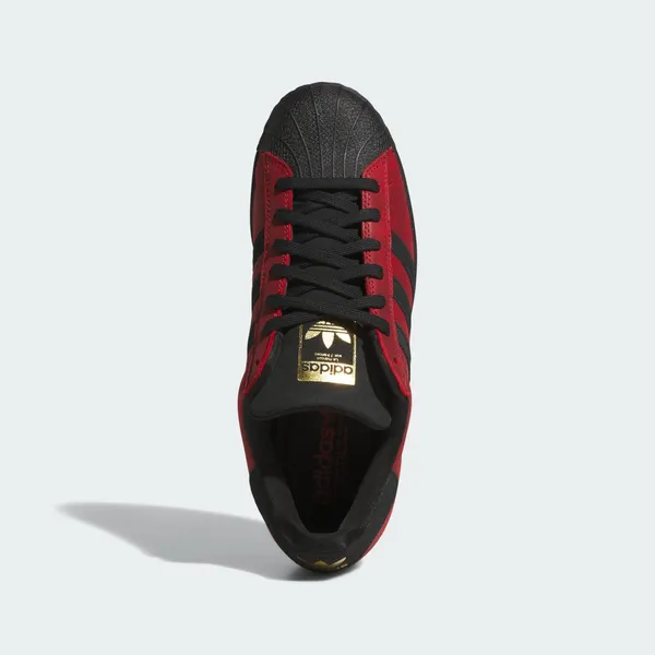 adidas Superstar ADV Rood/Zwart/Goud, foto 2 van 4