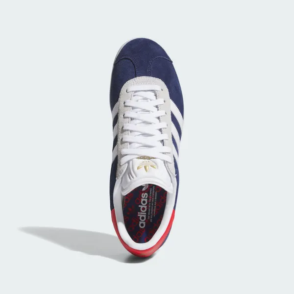adidas Gazelle Spikeless Golfschoenen Dark Blue/Cloud White/Pure Ruby, foto 2 van 4