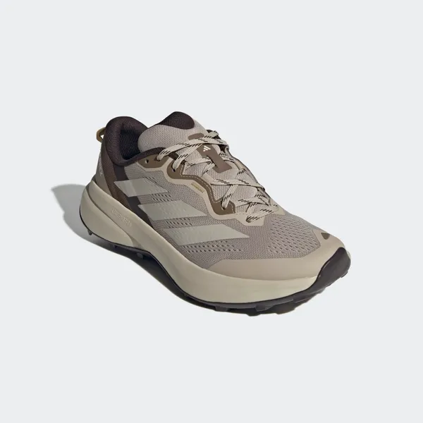 adidas Terrex Tracefinder Plus Trailrunningschoenen Khaki Three/Beige/Aurora Coffee, foto 4 van 4