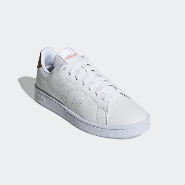 adidas Advantage Cloud White/Copper Metallic, foto 4 van 4