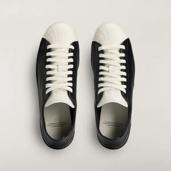 adidas Y-3 Superstar Zwart/Off-white, foto 3 van 5