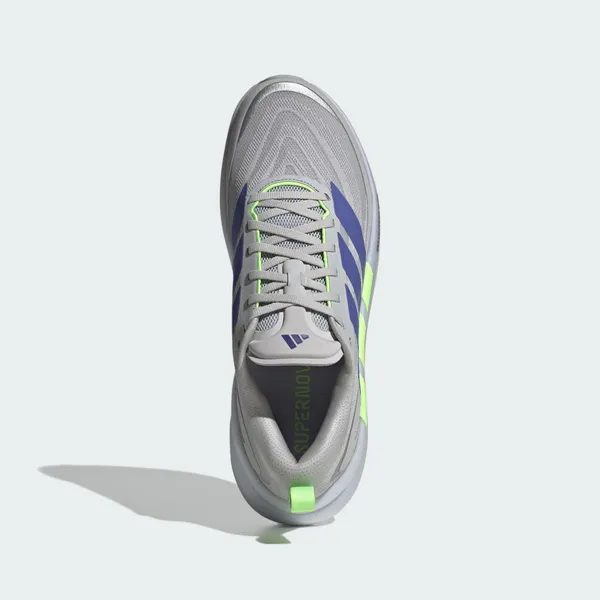 adidas Supernova Glide Grey Two/Signal Green, foto 2 van 4