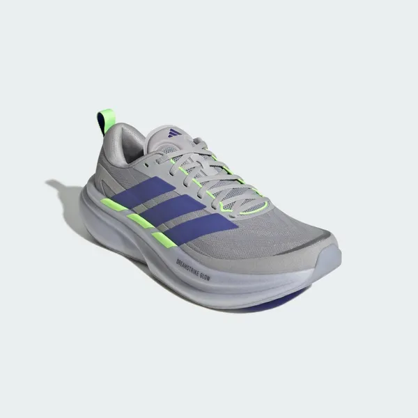 adidas Supernova Glide Grey Two/Signal Green, foto 4 van 4