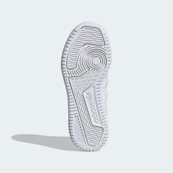 adidas Team Court 2.0 STR Cloud White/Clear Pink Kids, foto 3 van 4
