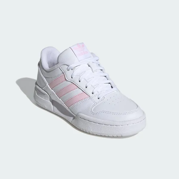 adidas Team Court 2.0 STR Cloud White/Clear Pink Kids, foto 4 van 4