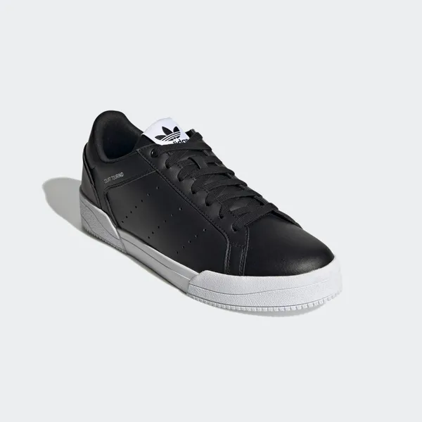 adidas Court Tourino Core Black/Cloud White, foto 4 van 4