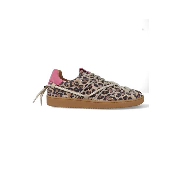 DWRS Poona Studs Leopard 02-8628 Beige/Roze, vergelijk prijzen bij 1 winkel
