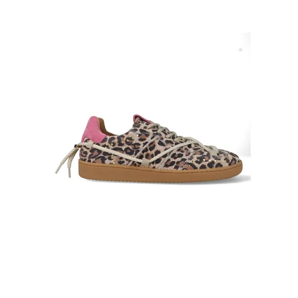 DWRS Poona Studs Leopard 02-8628 Beige/Roze, vergelijk prijzen bij 1 winkel