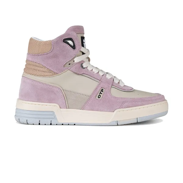 Off The Pitch Basketta Hi Roze/Beige, vergelijk prijzen bij 2 winkels