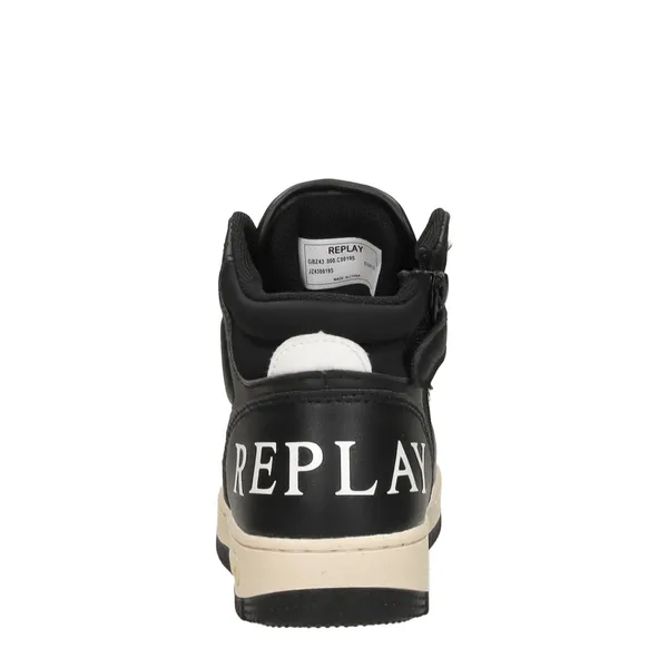 Replay Epic JR Mid Boy 4 0008 Zwart/Wit, foto 3 van 4