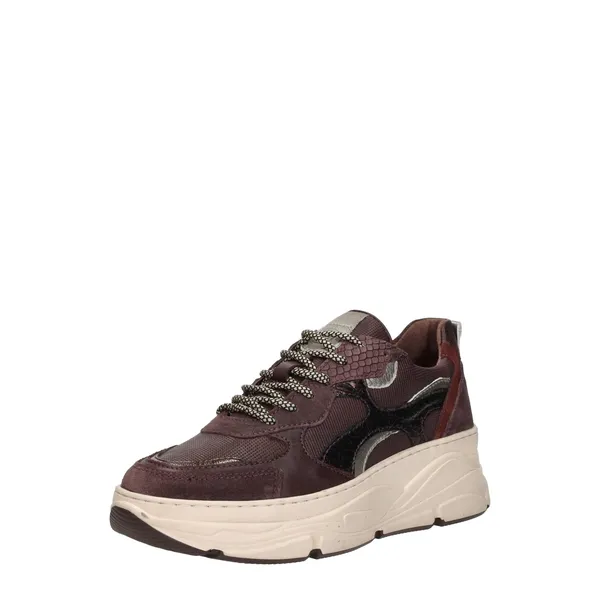 Sub55 Lage Sneakers Bordeaux, foto 2 van 4