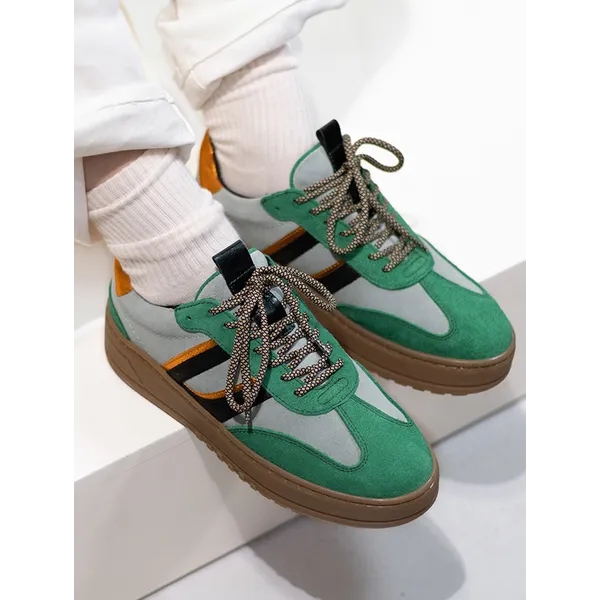 Sub55 Lage Sneakers Groen, vergelijk prijzen bij 1 winkel