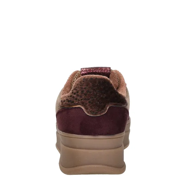 Sub55 Lage Sneakers Bordeaux, foto 3 van 4
