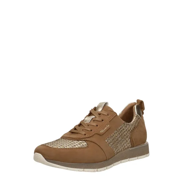 Tamaris Lage Sneakers Cognac, foto 2 van 4